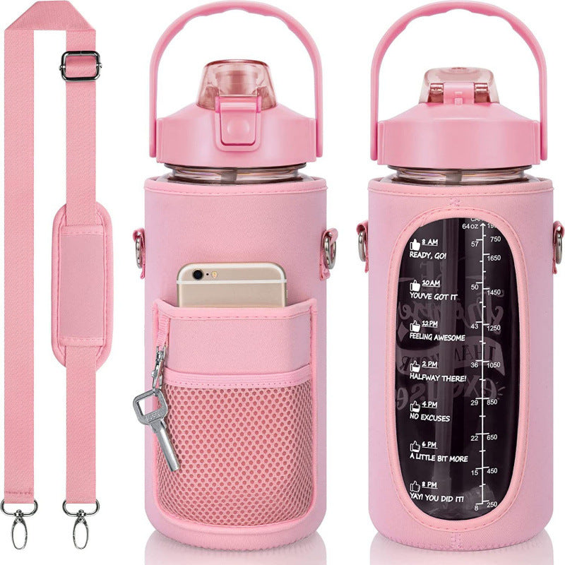 Damen Sportliche Wasserflasche Brehn