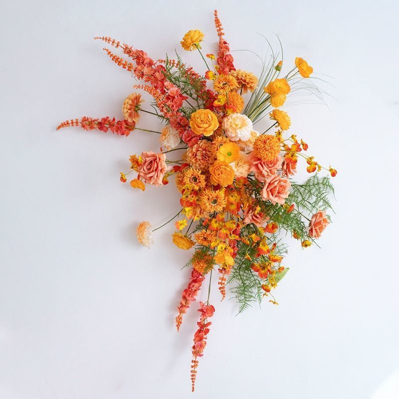Elegante florale Wandarrangement