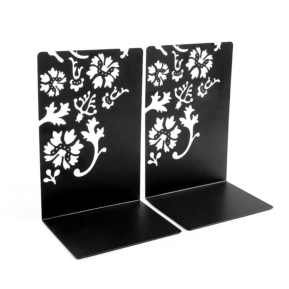 Dekorative blumeninspirierten Buchstützen