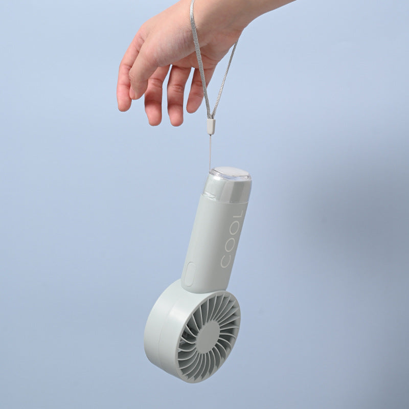 Unisex nan kompakter tragbarer Mini-Handventilator mit wiederaufladbarem Akku und leisem Motor Brehn