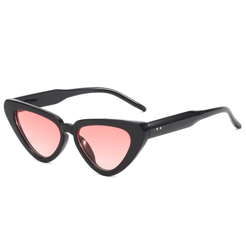 Damen stilvolle Cat-Eye Sonnenbrille mit auffälligem Design Brehn