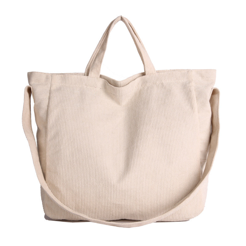 WoSoft Corduroy Tote Bag Brehn