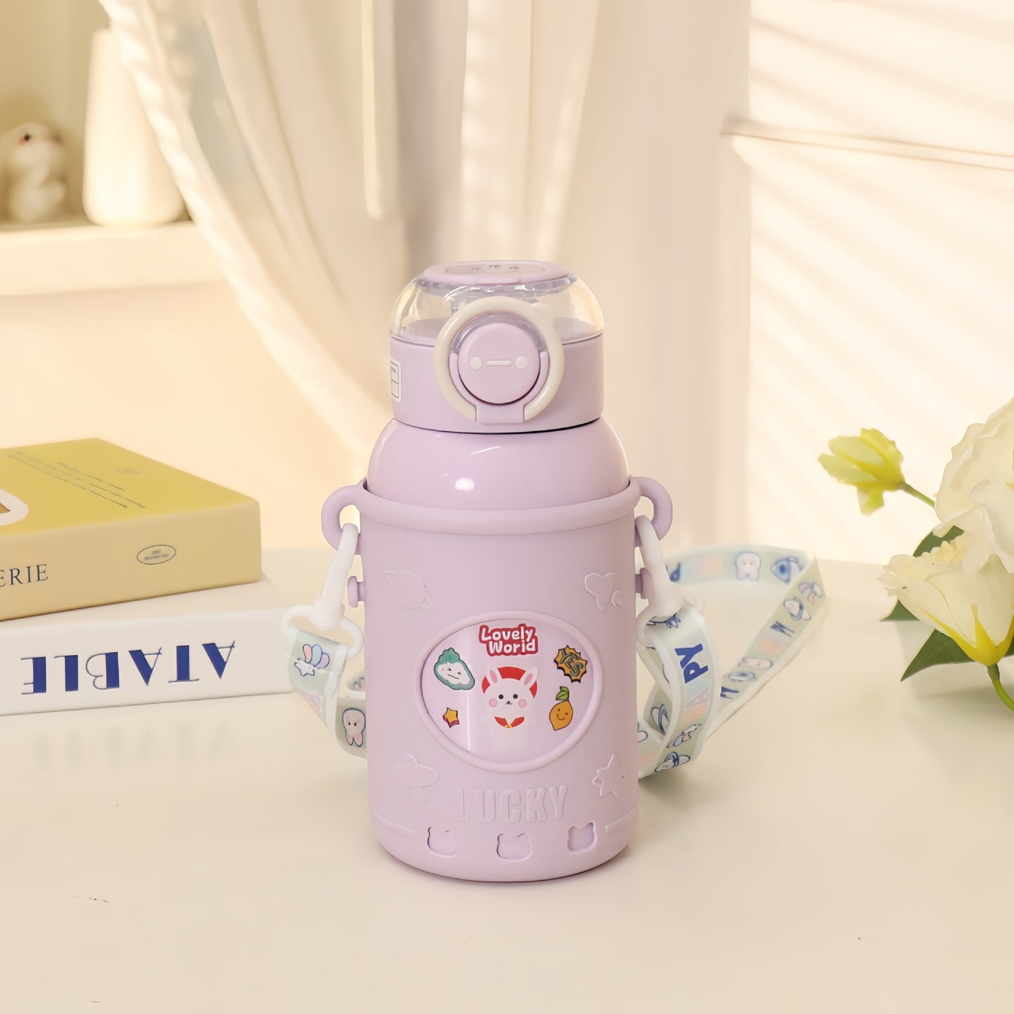 Damen Isolierte Trinkflasche mit kinderfreundlichem Design Brehn