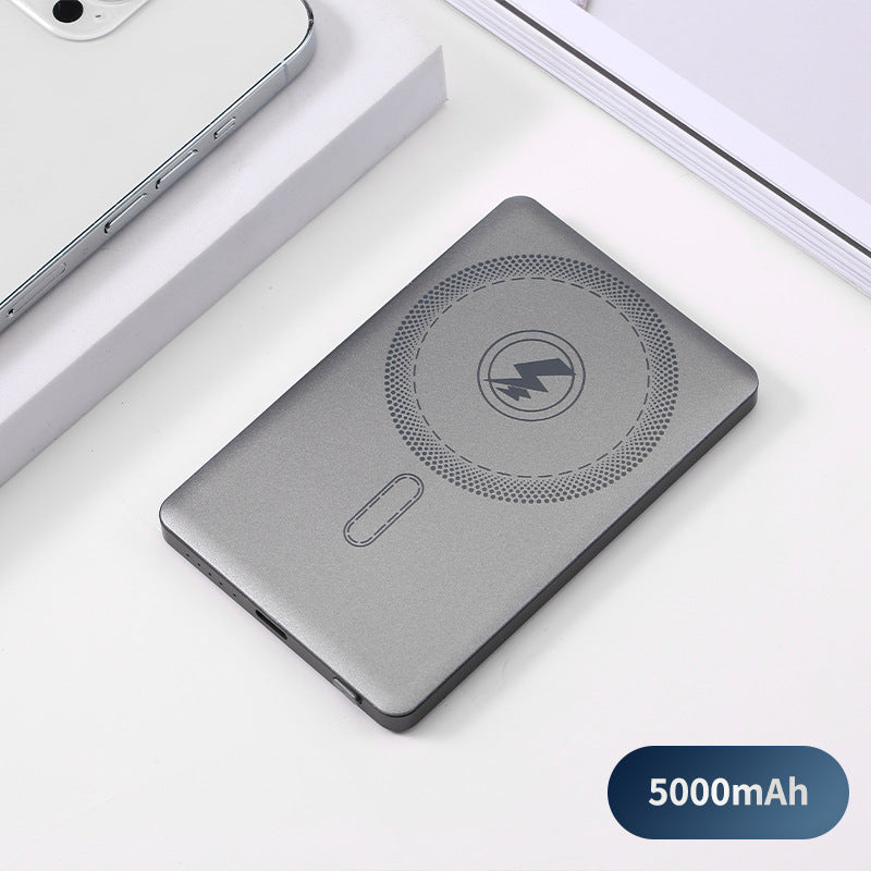 Tragbare Powerbank mit Induktiver Schnellladetechnologie und 5000 Mah Brehn