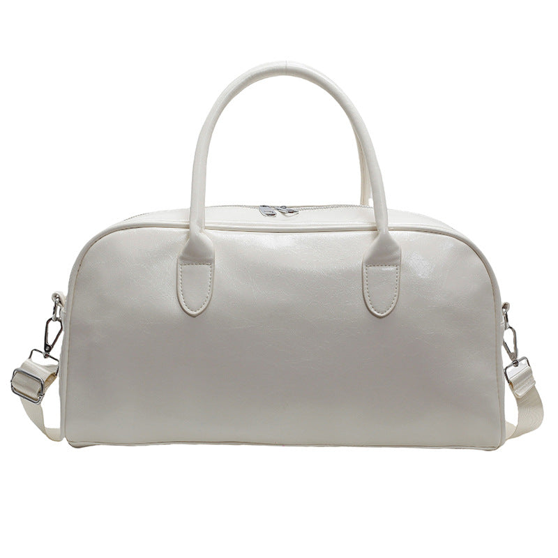 Elegante Leder Übernachtungs-Duffle Bag Brehn