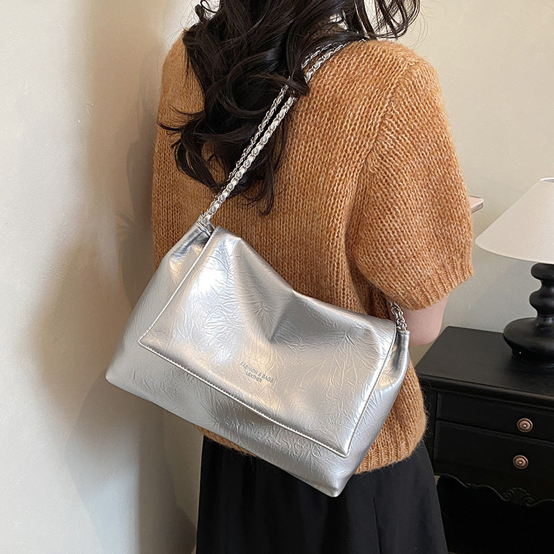 Chic Faltüber Schultertasche Brehn