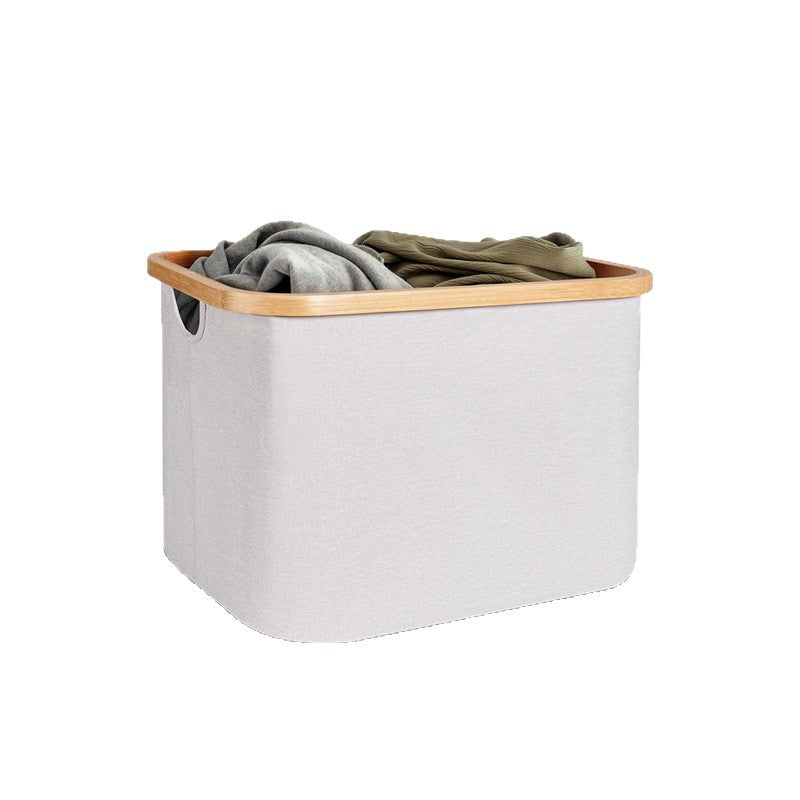 Trendy Aufbewahrungskorb mit Bambusrahmen Brehn