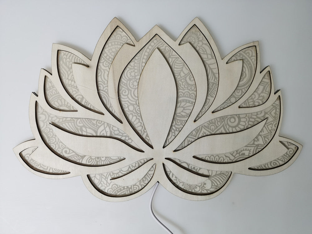 Aufwändig handgefertigtes dekoratives Mandala