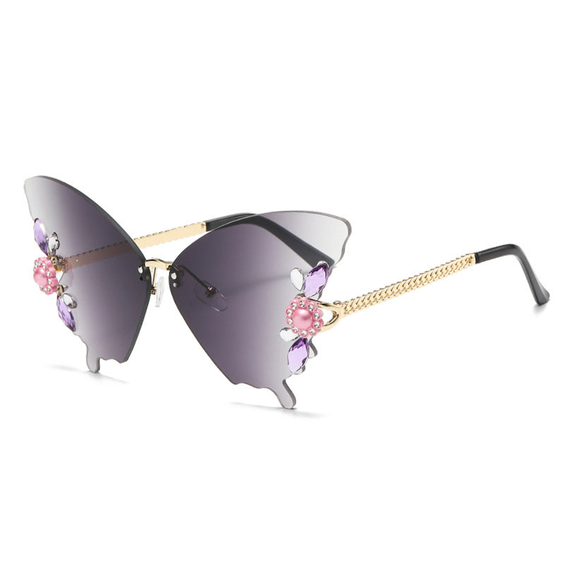 Damen kreative Schmetterling-Sonnenbrille Brehn