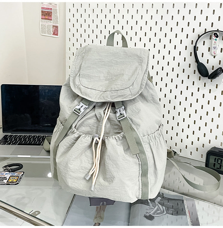 Vielseitiger Kordelzugverschluss Schulrucksack