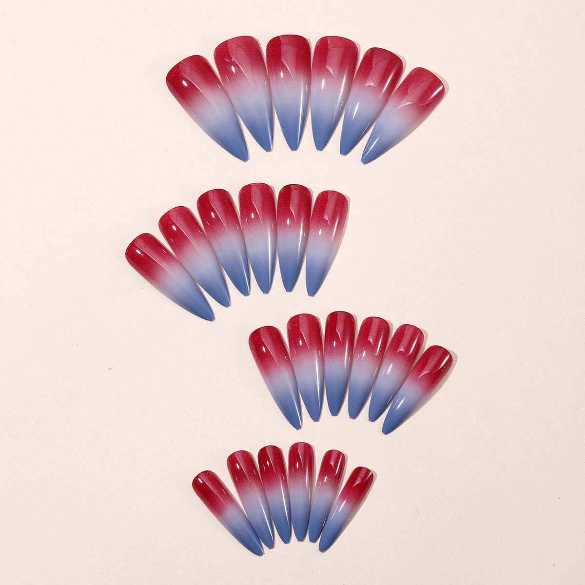 Premium Stiletto Nagelkunst Set Brehn