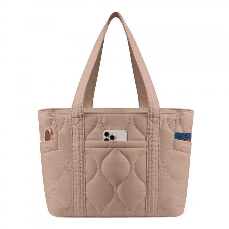 Gepolsterte Alltags-Tasche mit Praktischen Fächern Brehn