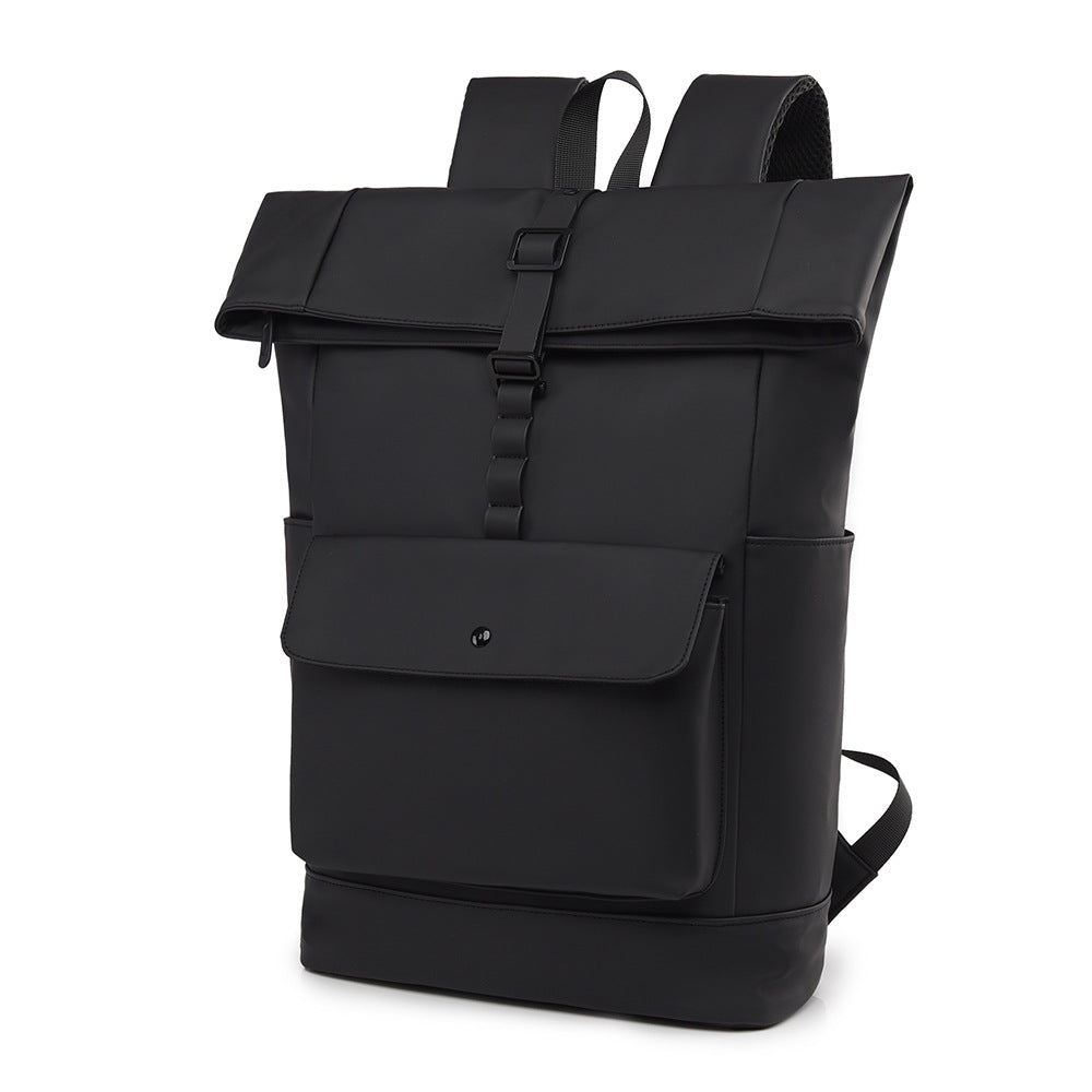 Moderner Rolltop-Rucksack mit Wasserfestem Material und Sicherheitsverschluss Brehn
