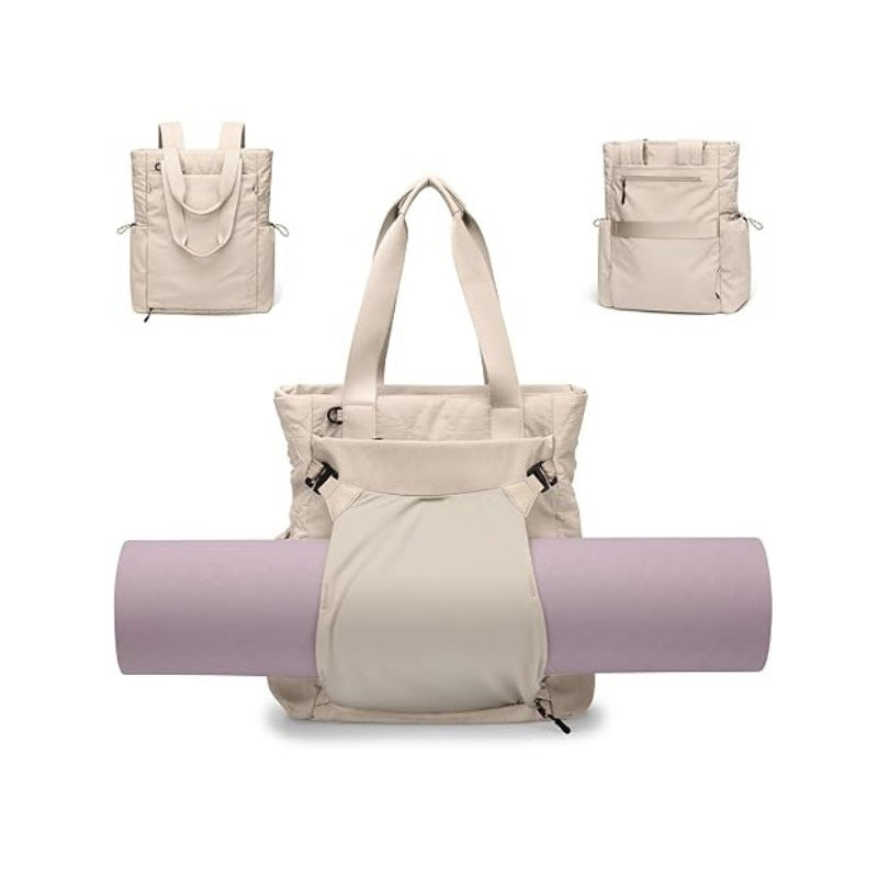 Yoga-Rucksack mit Praktischem Roll-Up Fach Brehn