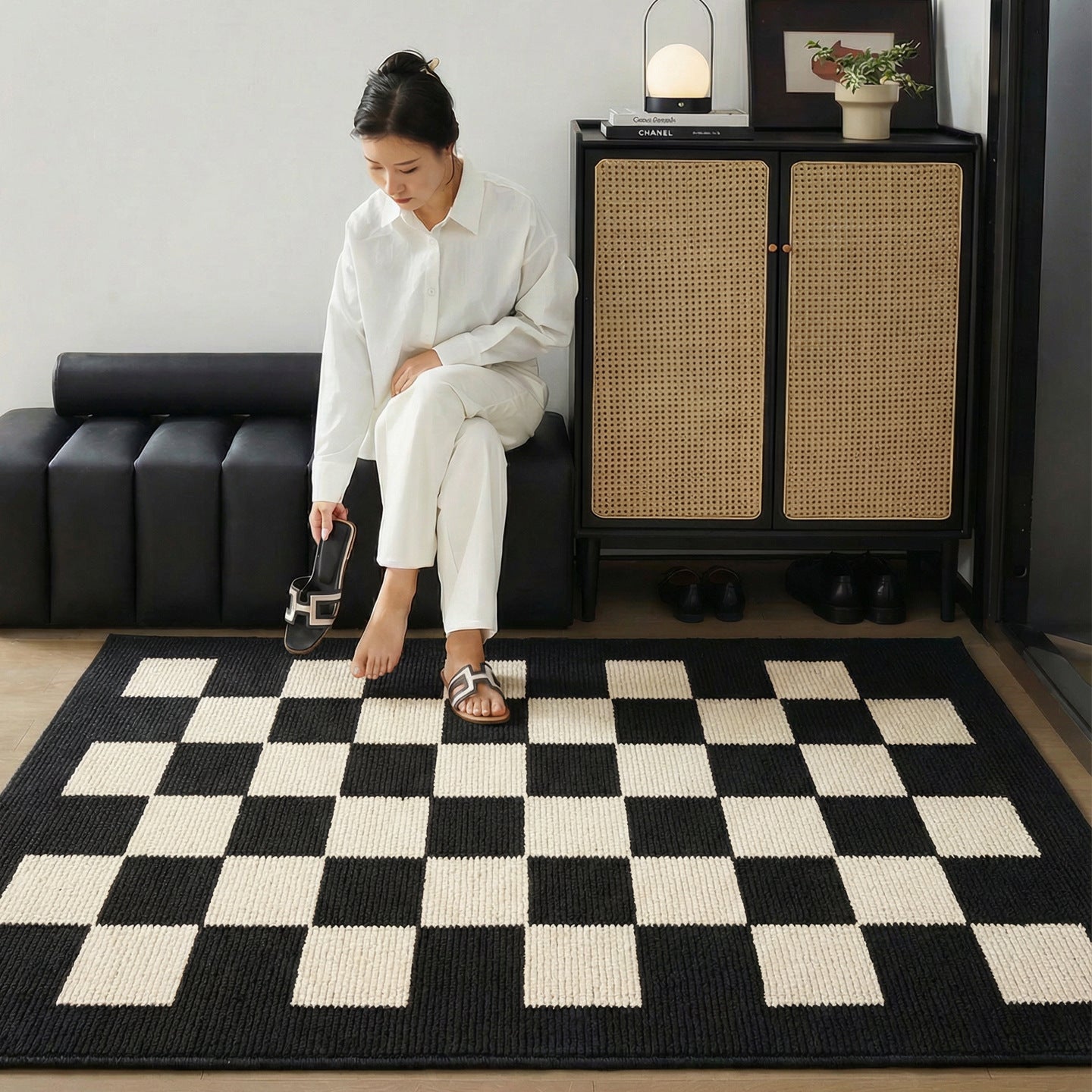Geometrischer Stil Teppich