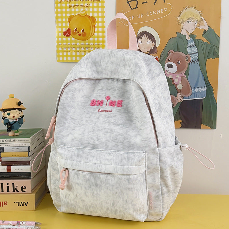 Verspielter Grafikdruck-Rucksack Brehn