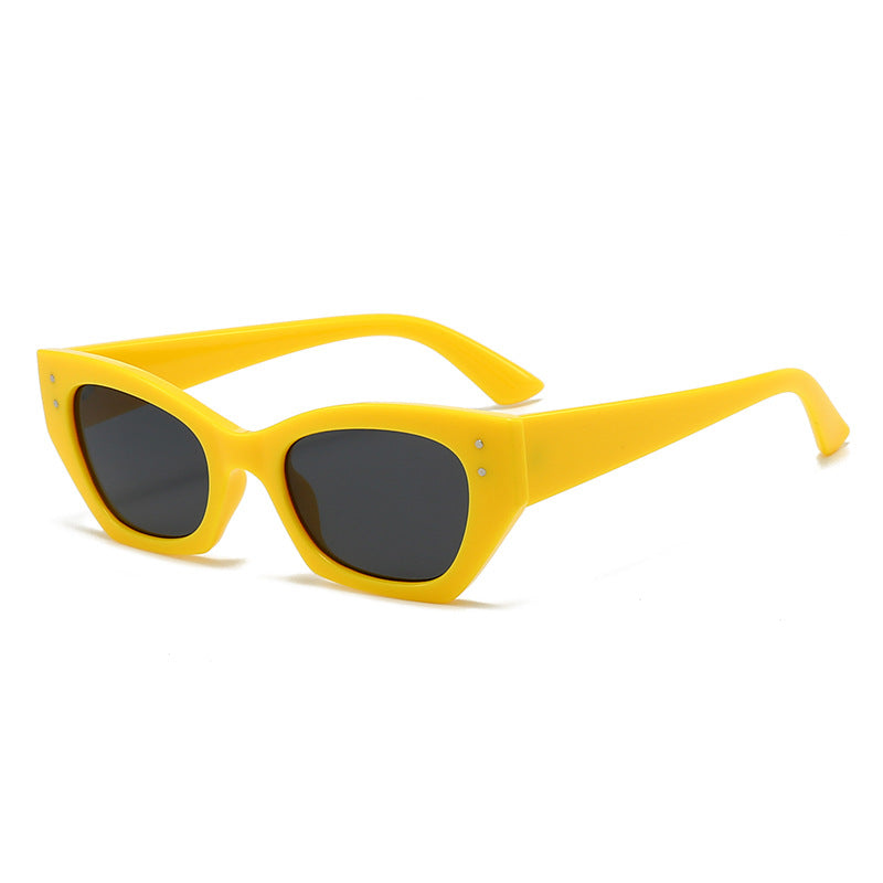 Damen moderne Fashion-Sonnenbrille im innovativen Design Brehn