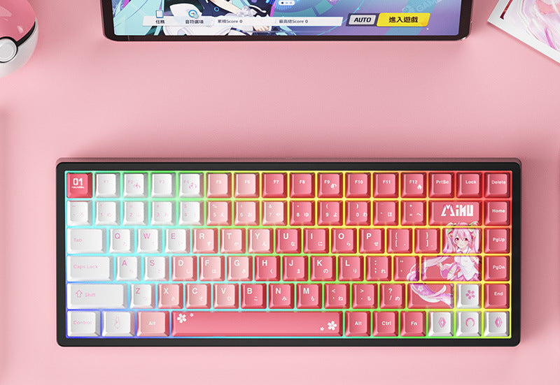 Drahtlose Gaming Mechanische Tastatur Brehn