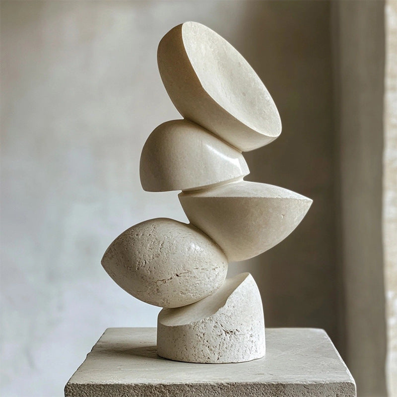 Moderne abstrakte Skulptur
