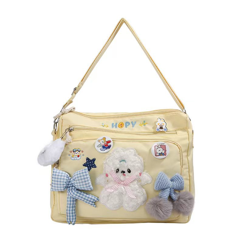Plüsch verziertes Handtasche Brehn