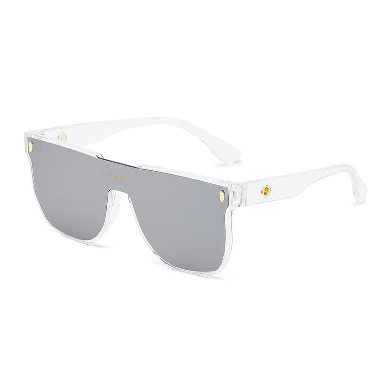 Damen modische Sonnenbrille im trendigen, geometrischen Design Brehn