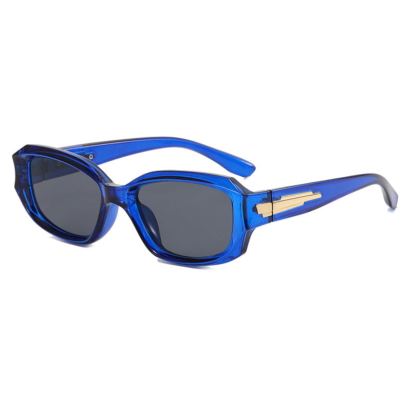 Damen modische Oversized-Sonnenbrille mit einzigartigem Rahmen Brehn