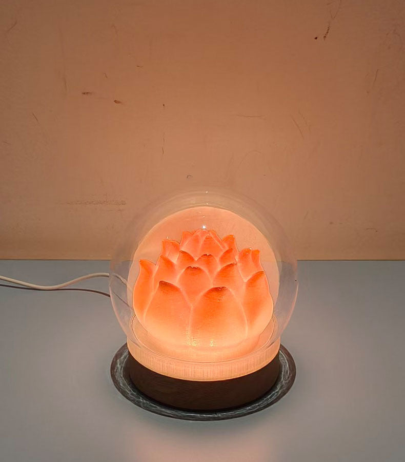Kristall-inspirierte dekorative Tischlampe
