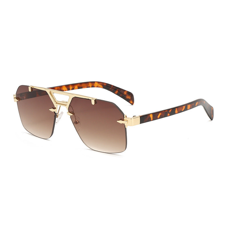 Damen Designer-Sonnenbrille mit auffälliger geometrischer Form Brehn