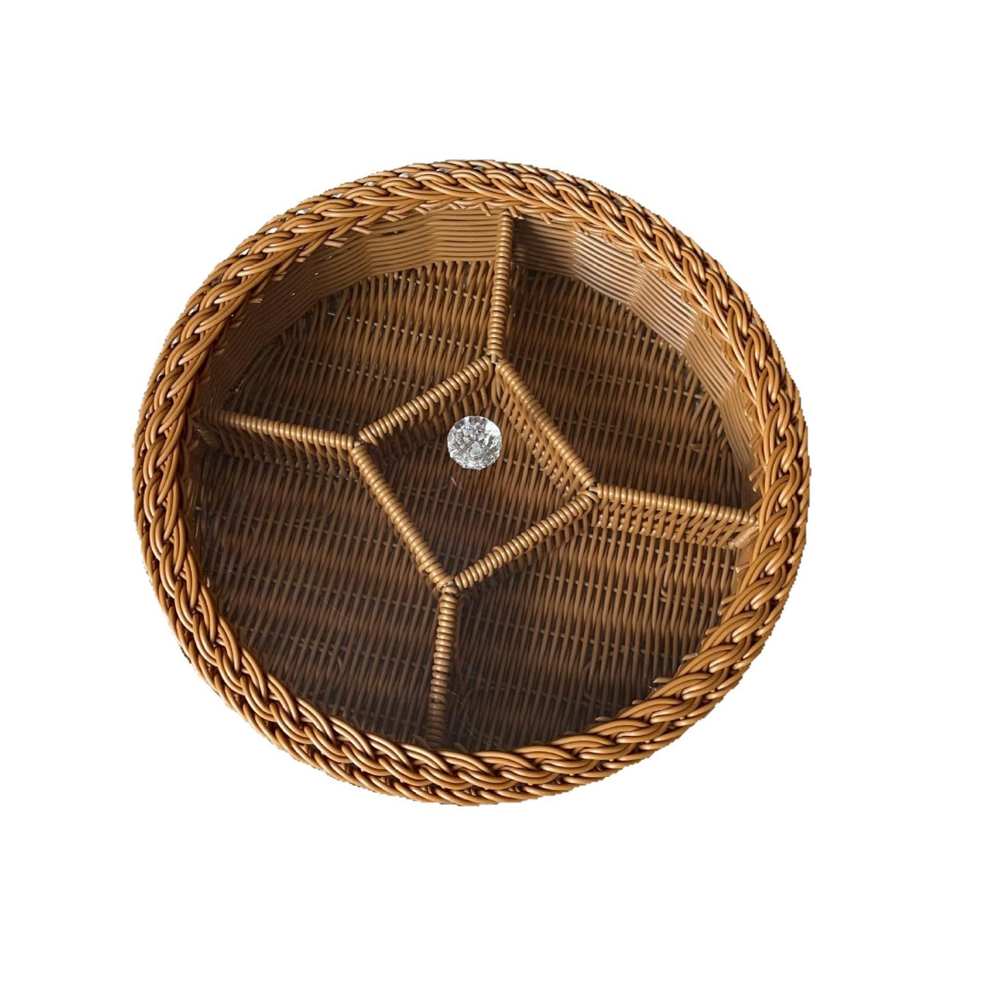 Damen Aufbewahrungskorb mit Glasdeckel Brehn