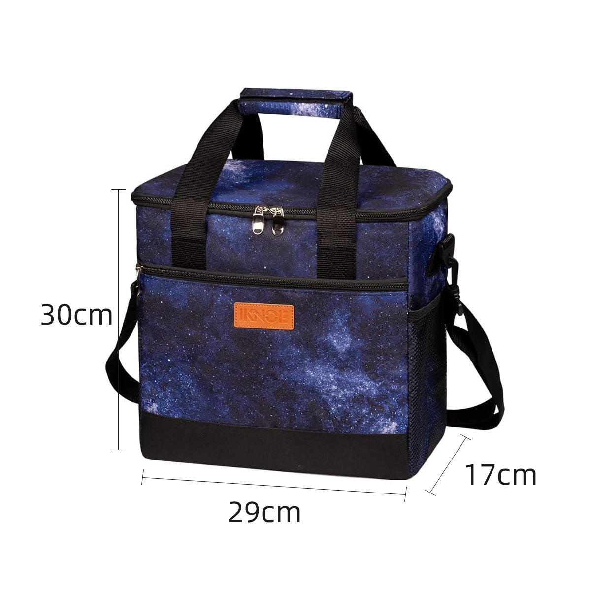 Isolierte Mehrraum-Kühltasche