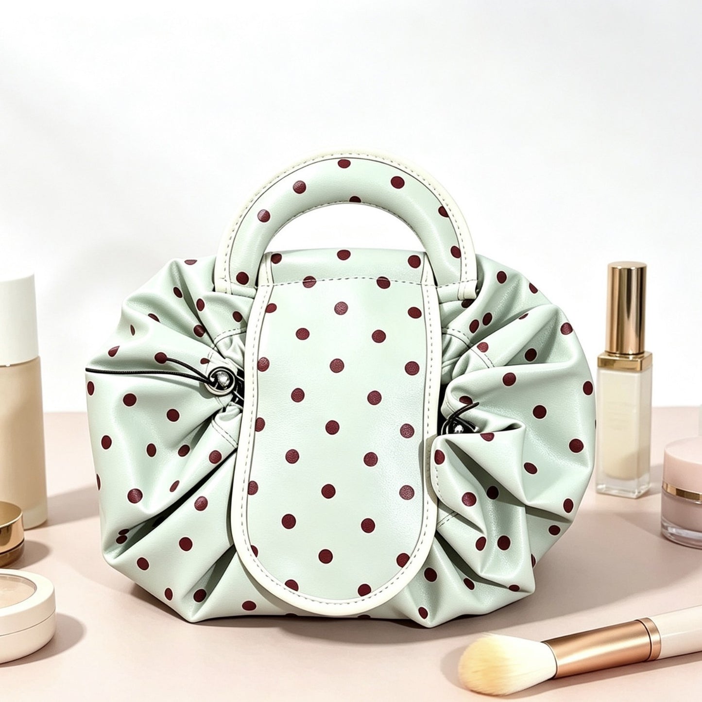 Modische gepunktete Handtasche Brehn