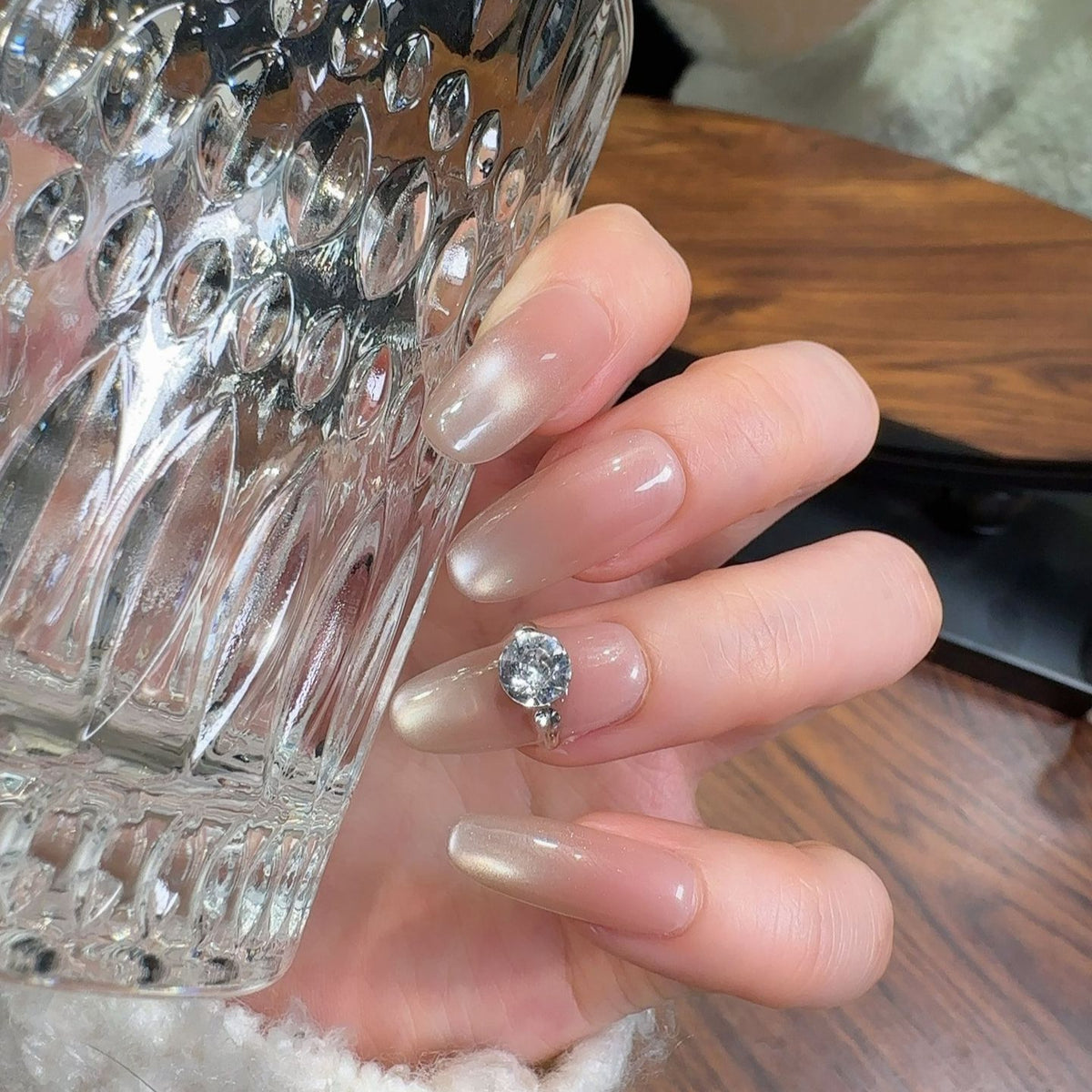 Elegante Nagelkunst Brehn