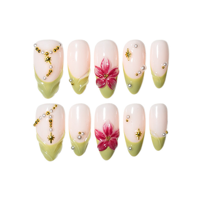 Floral Art Acryl-Nagelverlängerungen Brehn