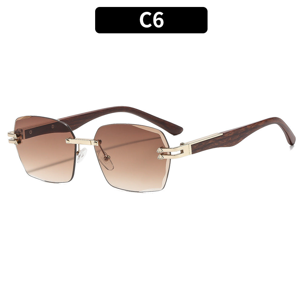 Moderne Eckige Sonnenbrille