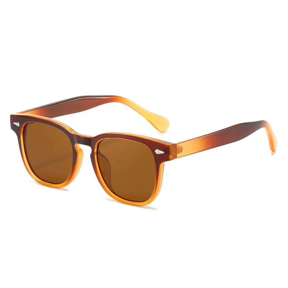 Klassische retro-inspirierte quadratische Sonnenbrille Brehn