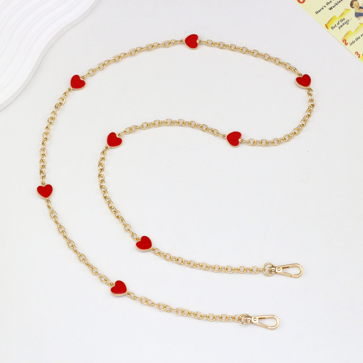 Herz Charm Sonnenbrillen Kette Brehn