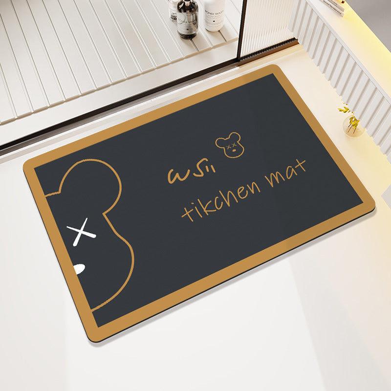 Niedlicher cartoonfülliger Badteppich Brehn