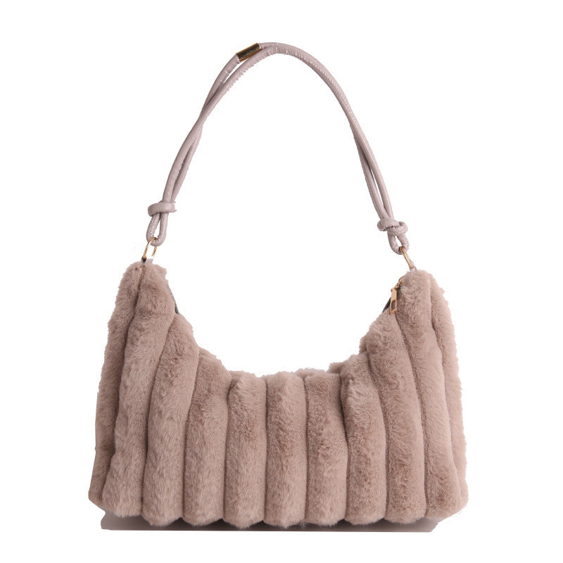 WoPlush Textur Abendtasche Brehn