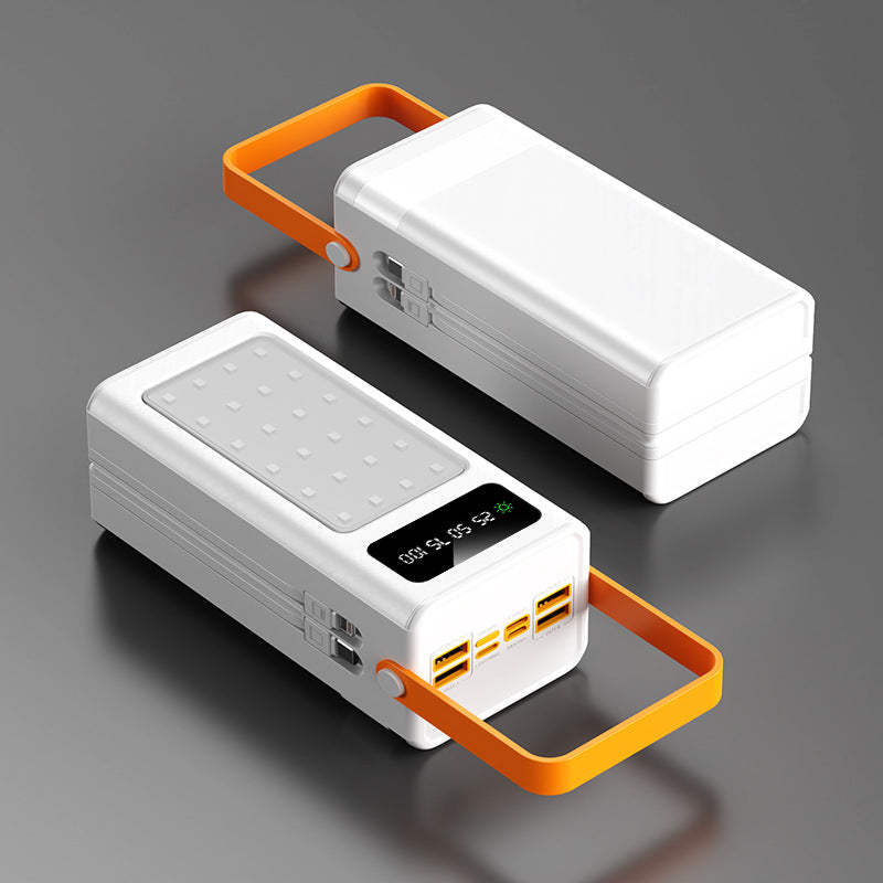 tragbare Powerbank mit integriertem LED-Licht und Digitalanzeige Brehn