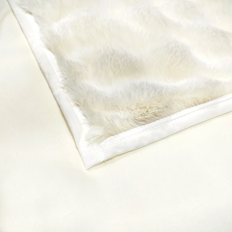 Damen luxuriöse und superweiche Fleece-Decke Brehn