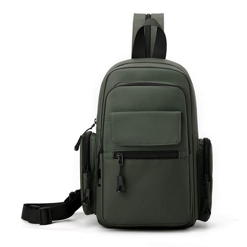 Kompakter Multi-Taschen Sling-Rucksack Brehn