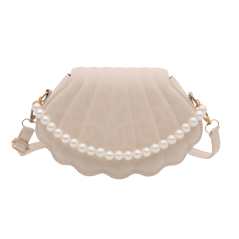 Elegante muschelförmige Umhängetasche Brehn