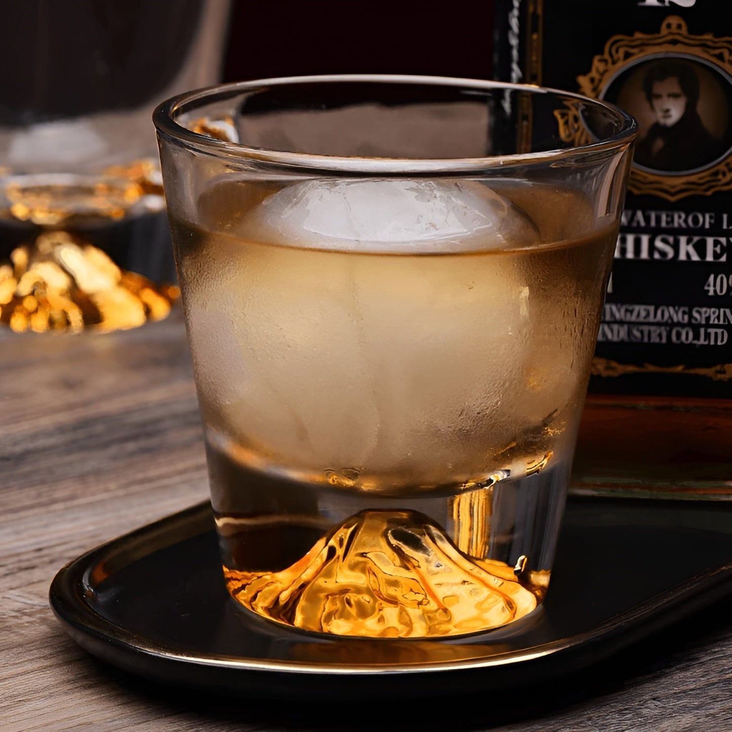 Whiskygläser mit Fuji-Motiv – Elegantes Set für Kenner