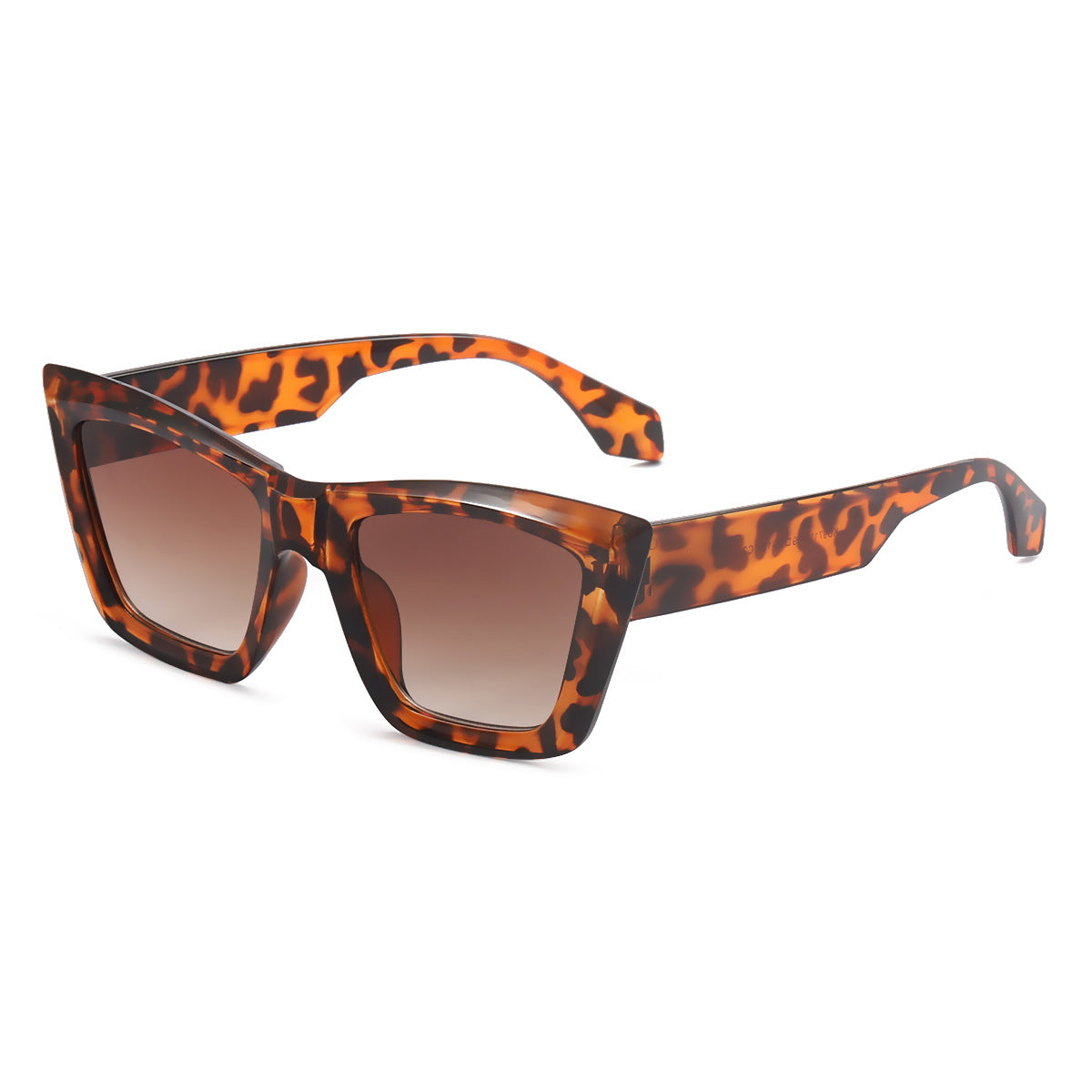Damen Modische Sonnenbrille mit auffälligem Kantenrahmen und stilvollen Gläsern Brehn