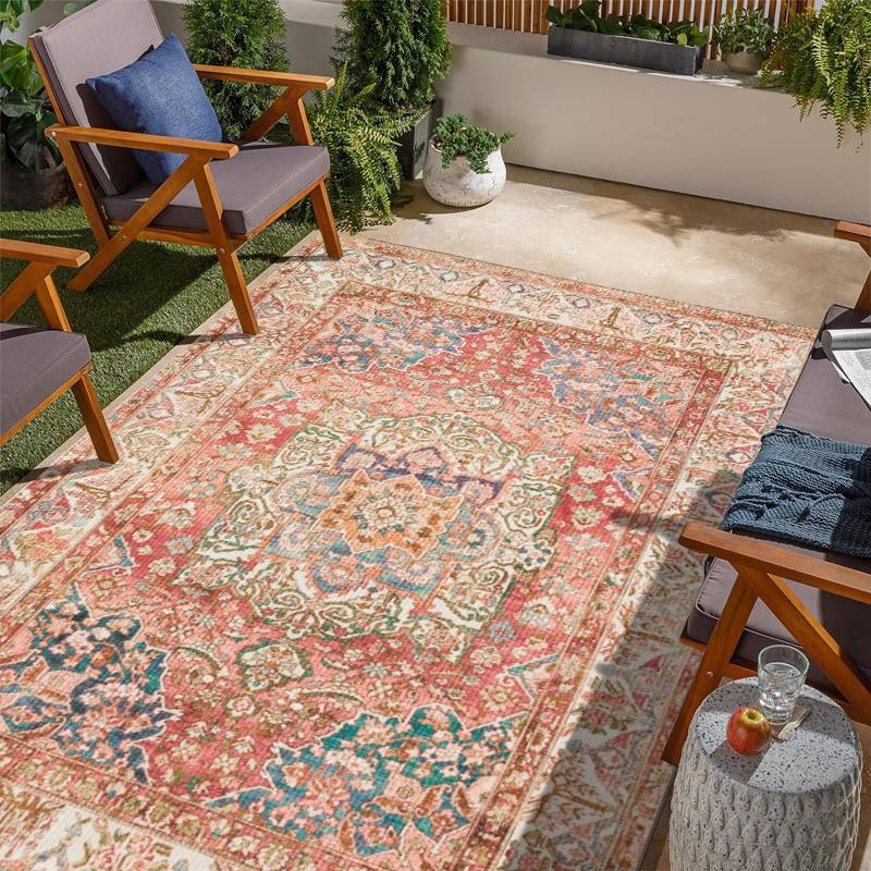 Geometrisches Muster Outdoor-Teppich