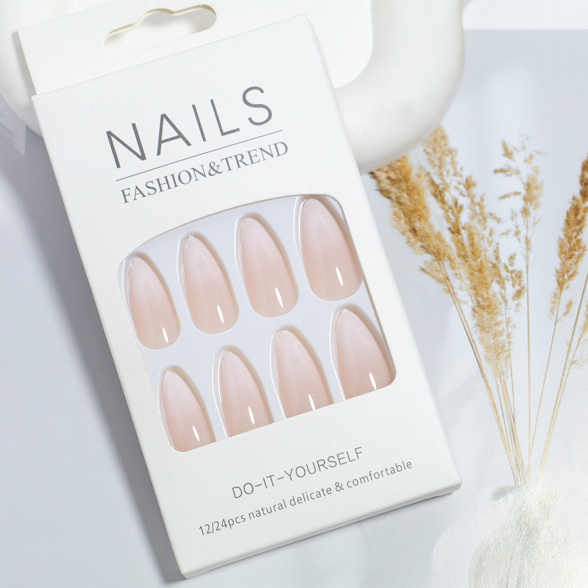 Premium Gel Finish Press-On Nail Set Brehn