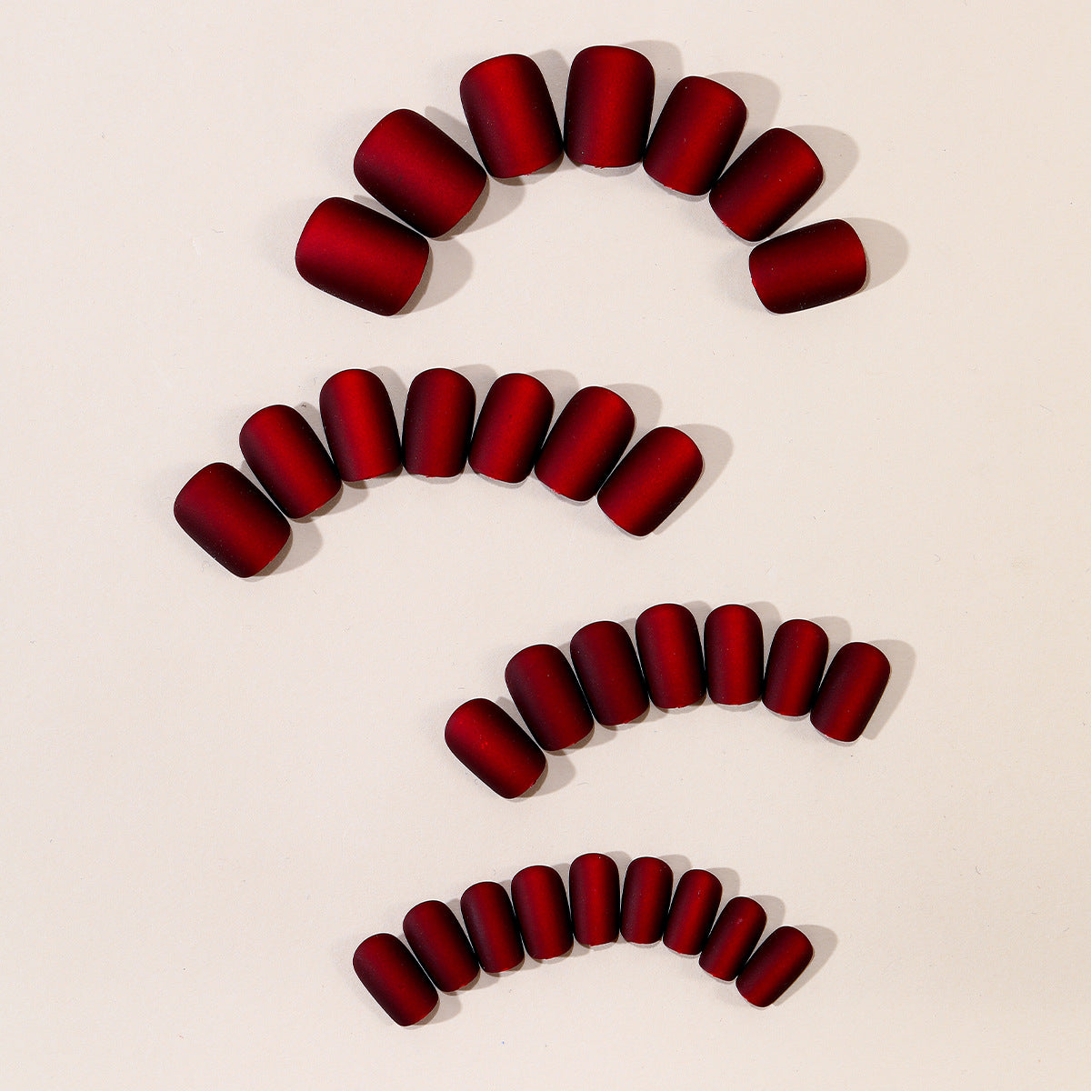 Mattes Finish Press-On Nail Set Brehn