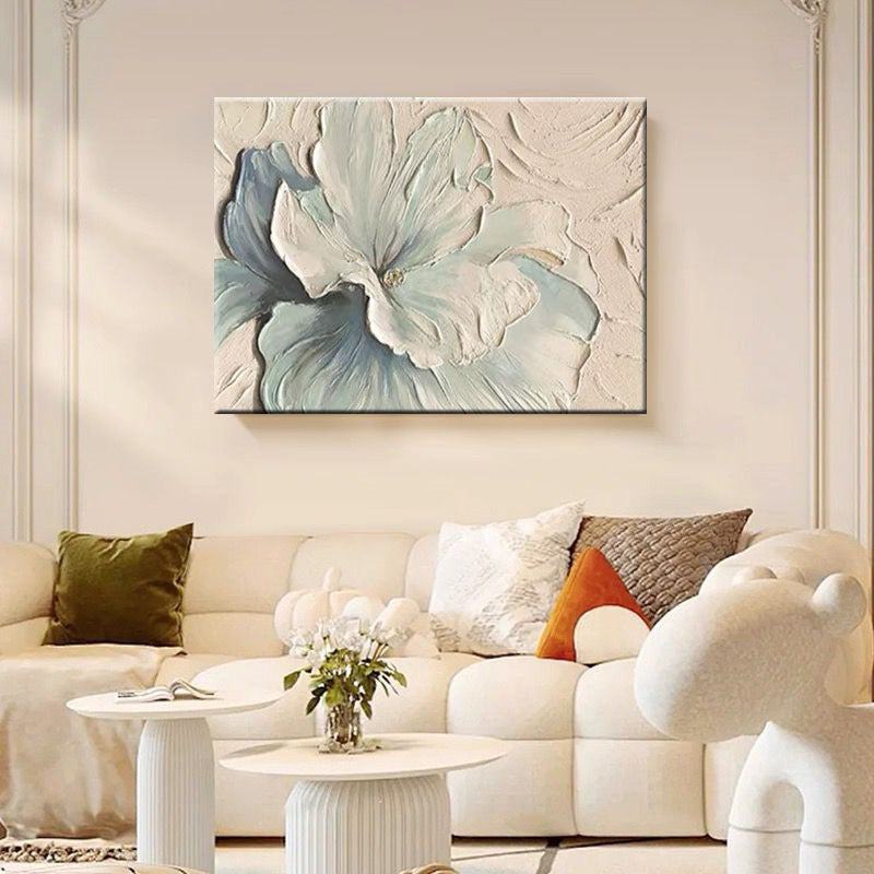 3D Florales Relief Wandkunst