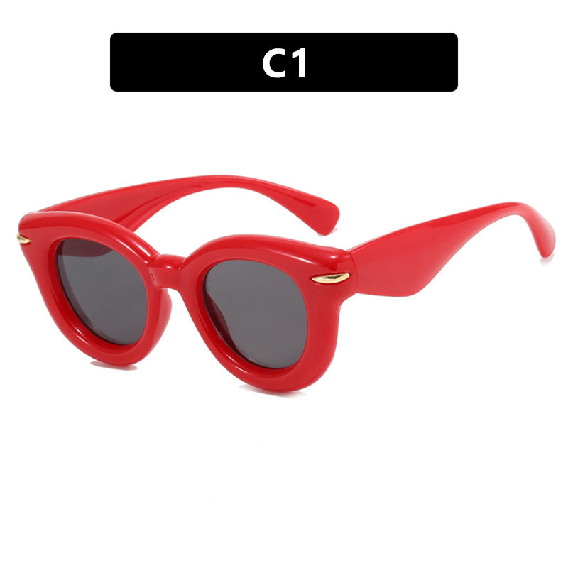 Damen Retro-Sonnenbrille im eleganten Katzenaugen-Design Brehn