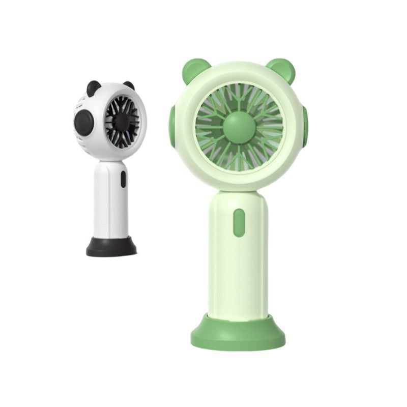 Unisex Tragbarer Handventilator im niedlichen Pandadesign Brehn